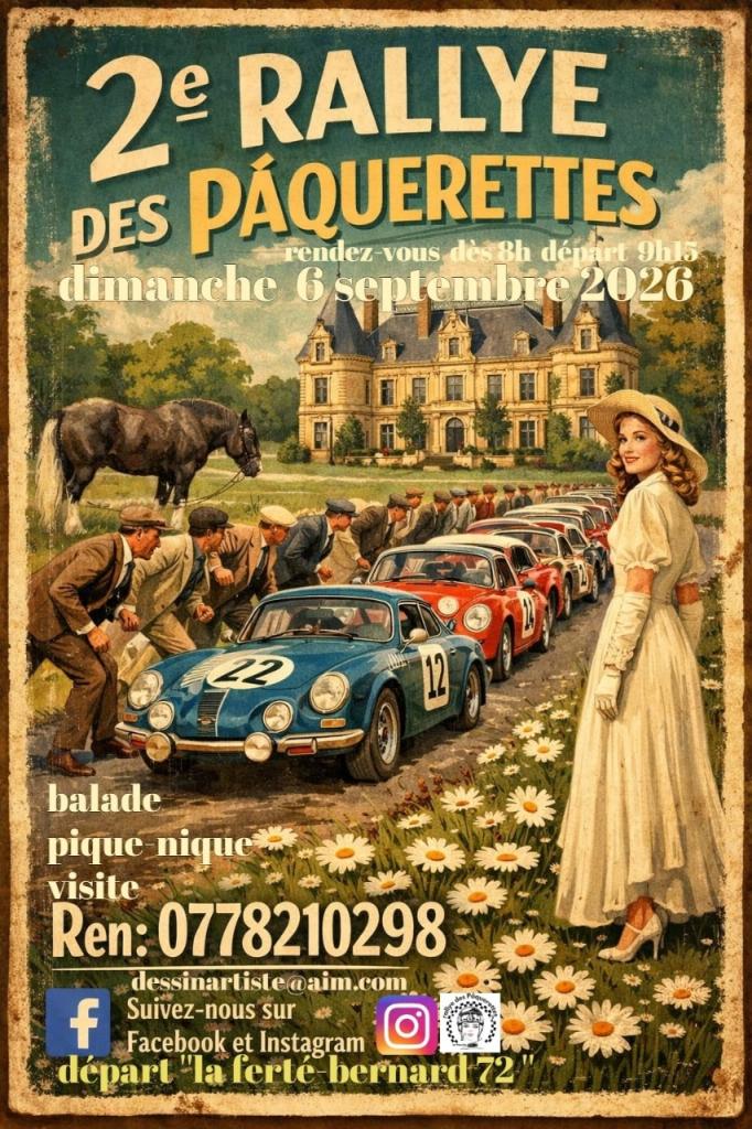 2e rallye des pâquerettes LesAnciennes.com