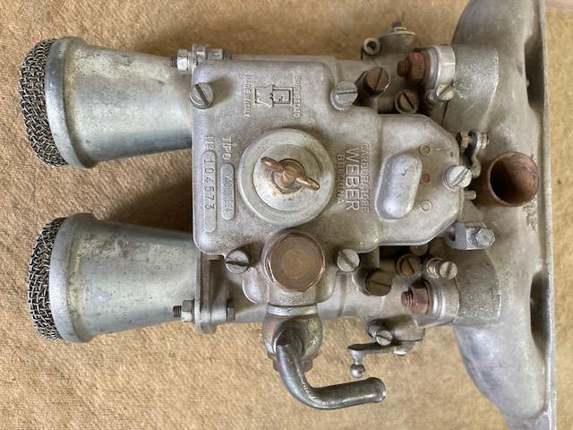 SIMCA 1200S Pipe TAPIE et Carburateur WEBER 40DCOE à vendre