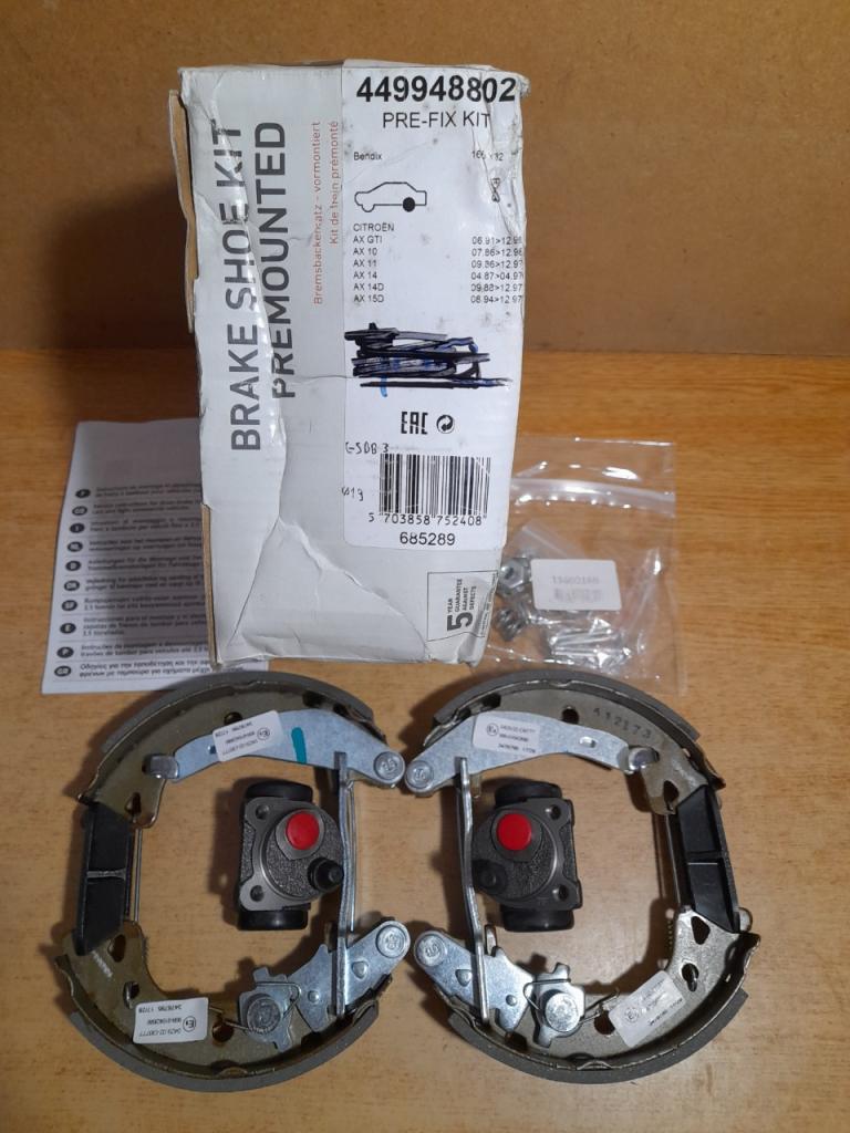 Kit frein arrière Citroën AX 449948802 LesAnciennes.com