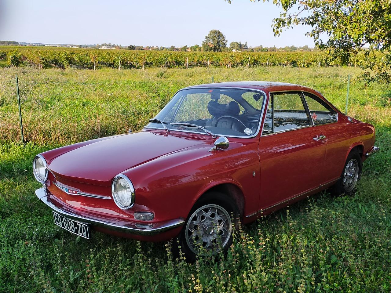 SIMCA 1000 Coupé Bertone - 1964 LesAnciennes.com