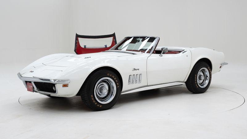 CORVETTE C3 Big Block Convertible + Hardtop - 1969 LesAnciennes.com