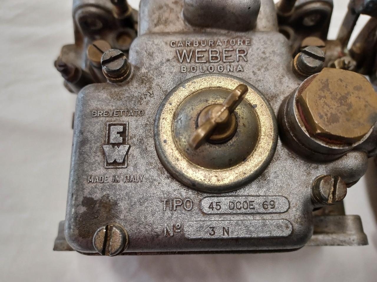 Carburateur weber 45 dcoe 68 et 69 LesAnciennes.com