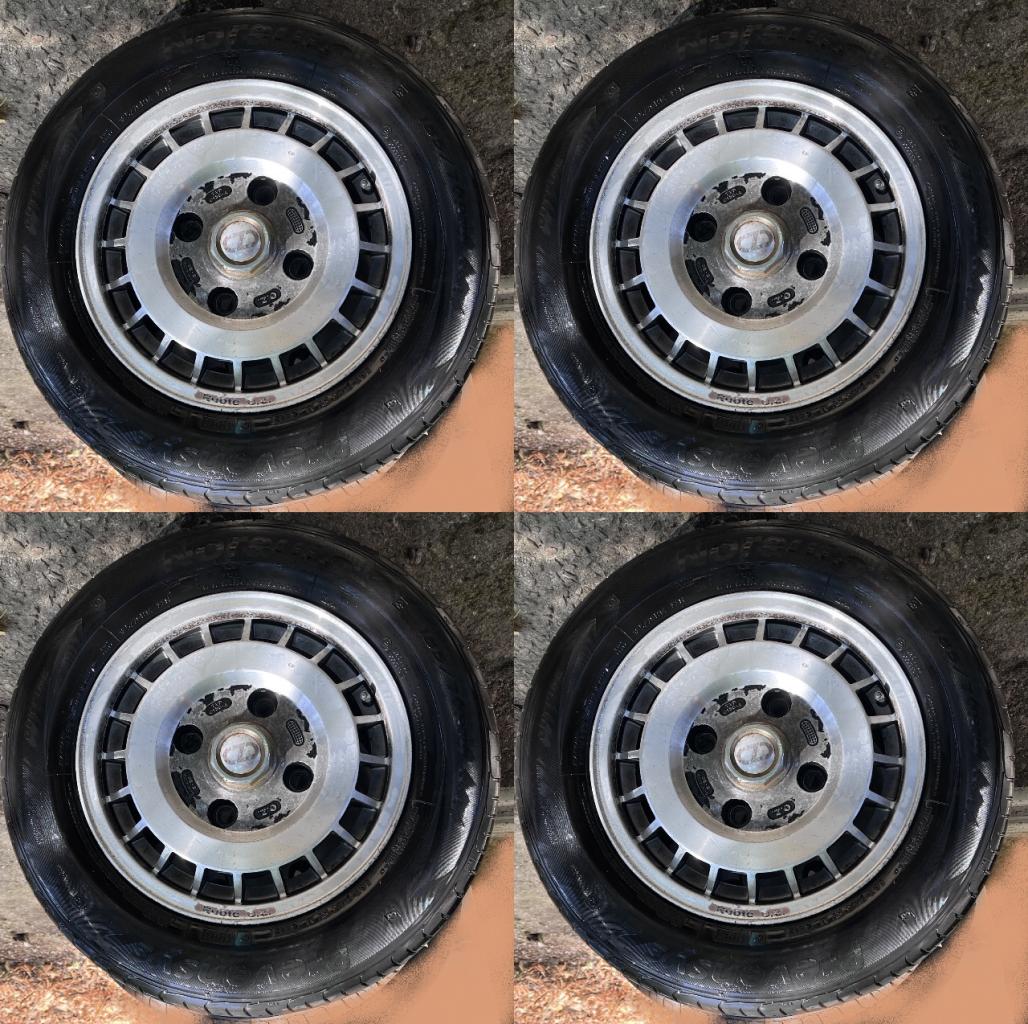 4 jantes alu Peugeot 505 ou 504 LesAnciennes.com