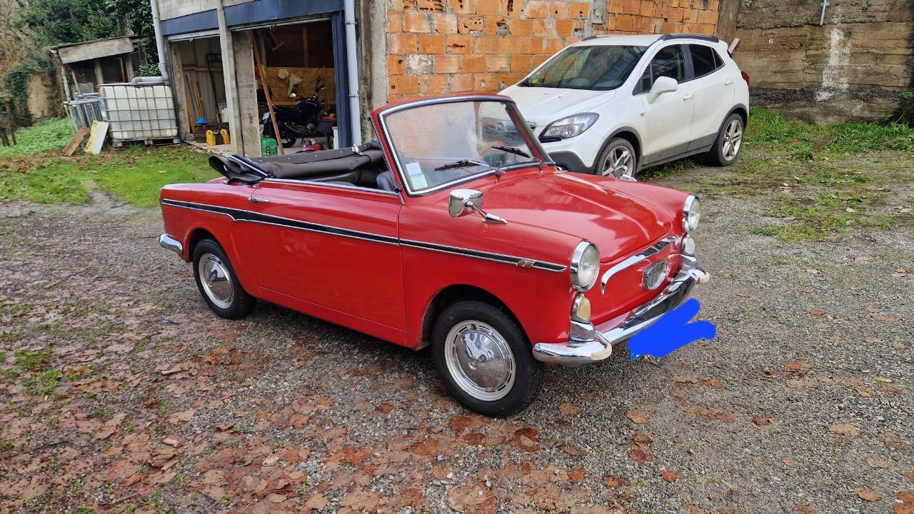 AUTOBIANCHI Bianchina Eden Roc cabriolet - 1967 LesAnciennes.com