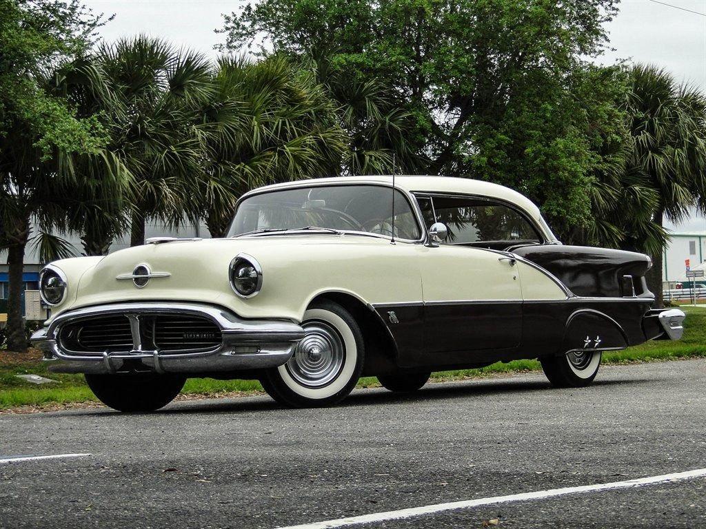 Mascotte capot oldsmobile 1956 usa oldtimer LesAnciennes.com