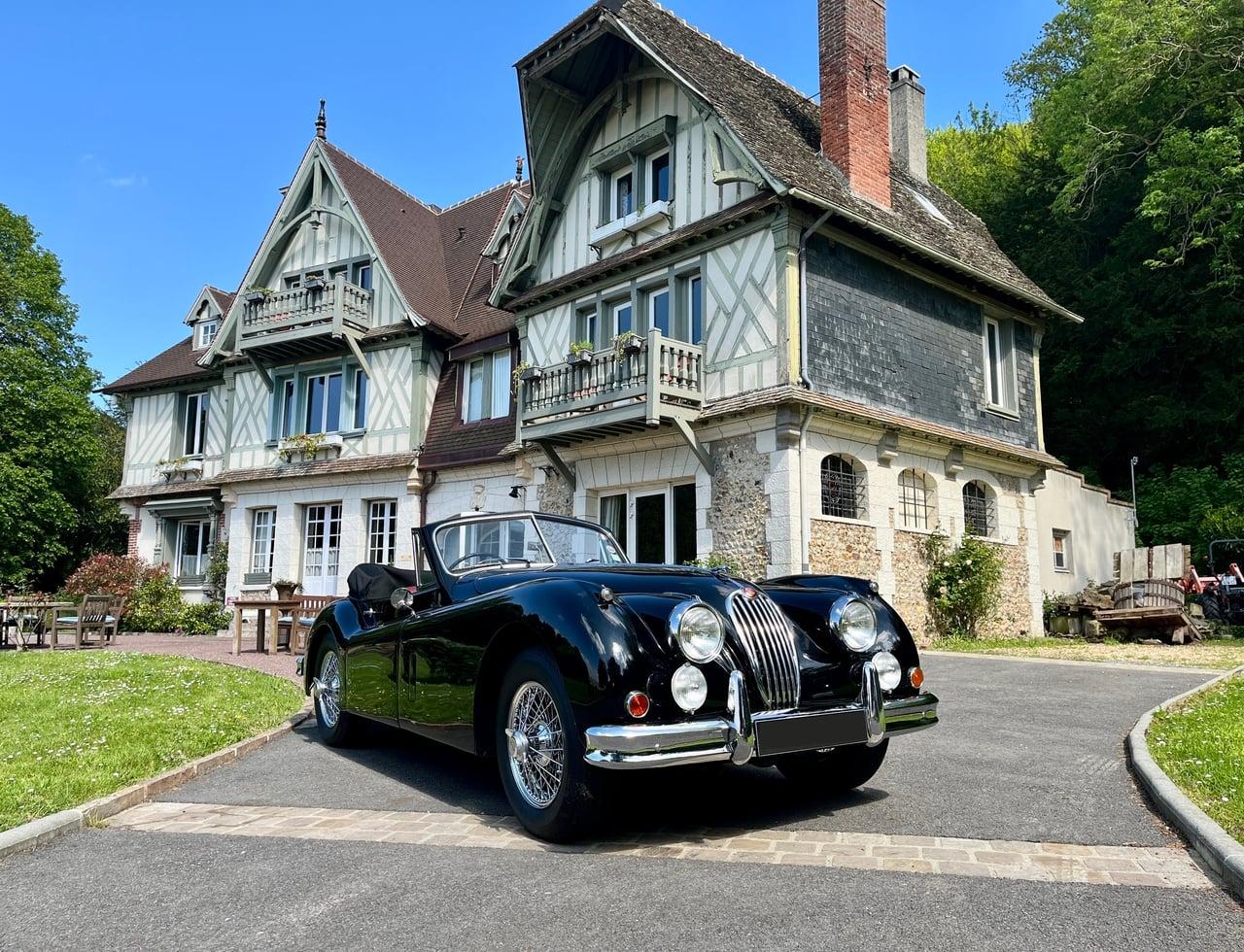 1956 Jaguar XK140 DHC LesAnciennes.com