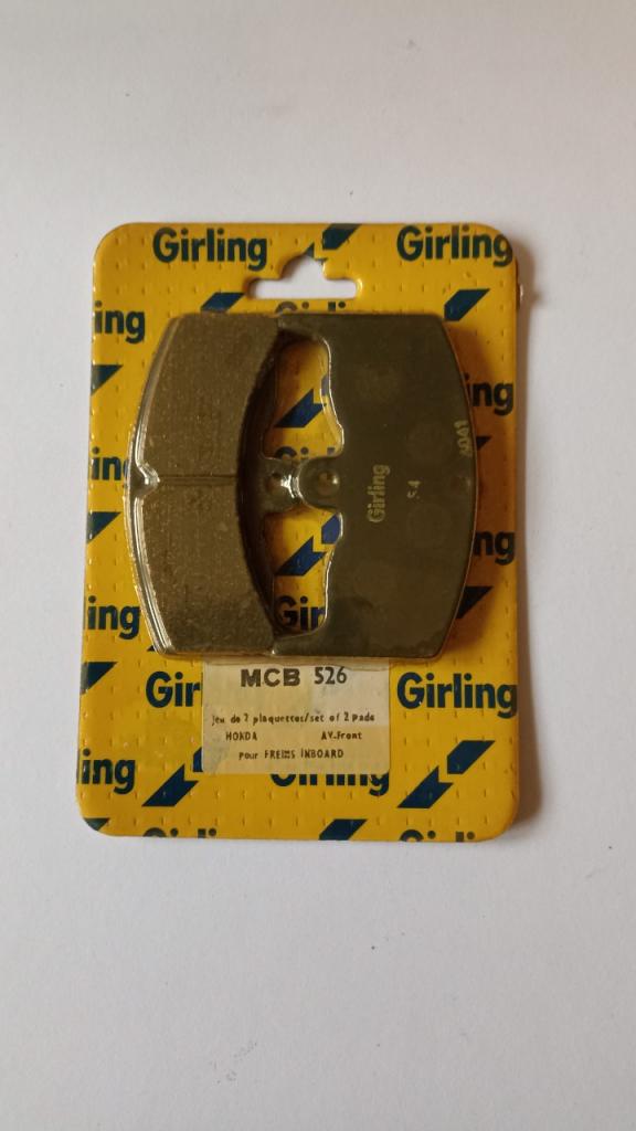 PLAQUETTES DE FREINS HONDA CBX 400 CBX 400 / 550 LesAnciennes.com