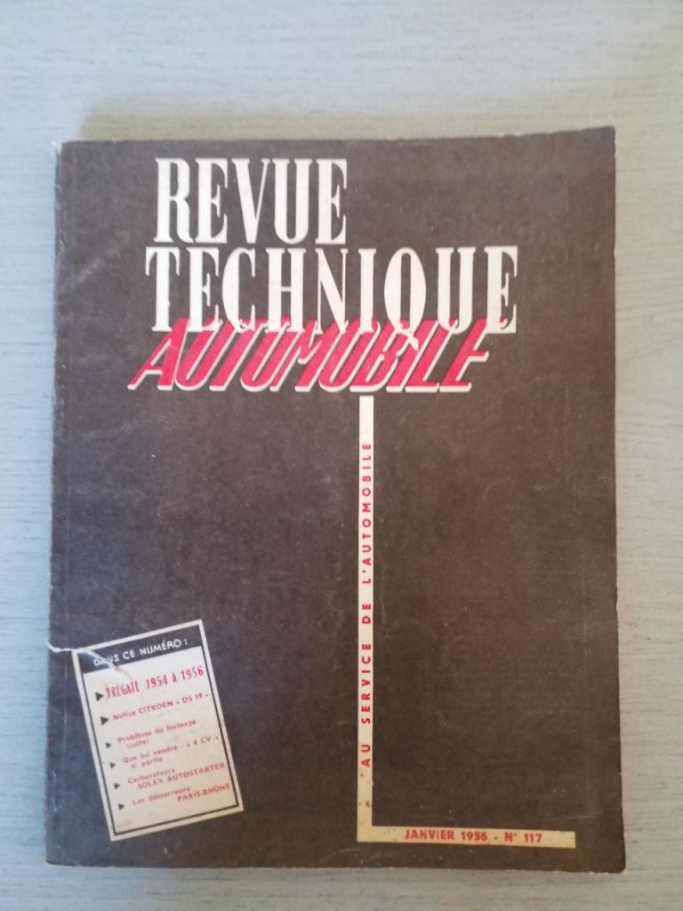 Revue RTA FREGATE 1954 a 1956 de janvier 1956 LesAnciennes.com