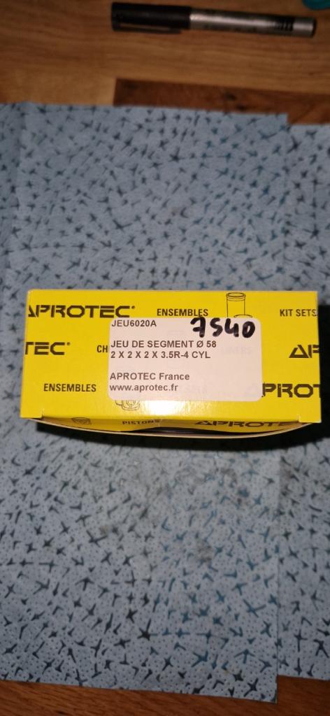 Jeu de 16 segments D 58mm aprotec neuf dauphine LesAnciennes.com