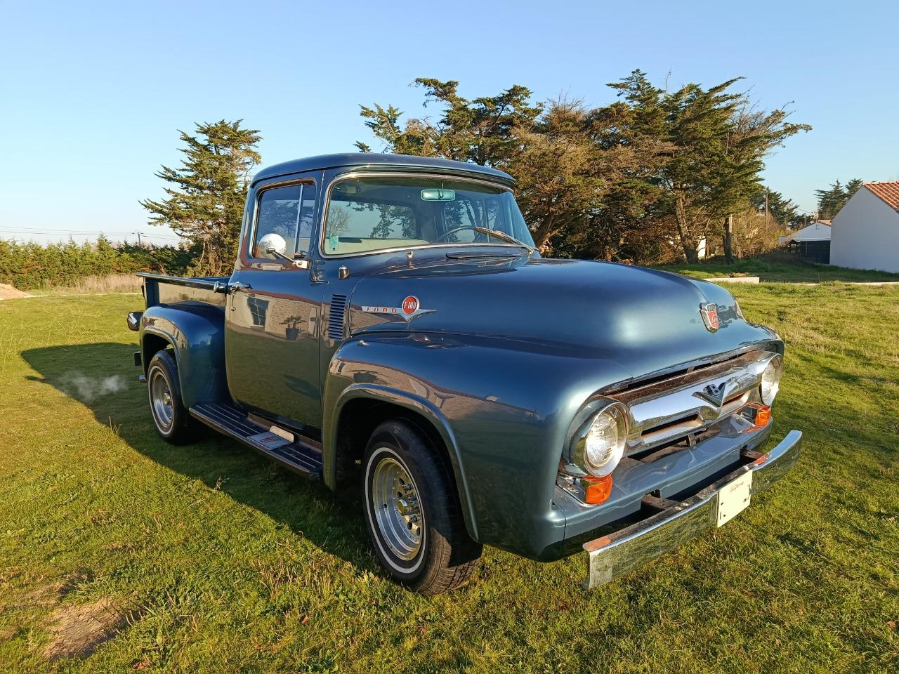 FORD F100 4.4l V8 272 ci 167 c - 1956 LesAnciennes.com