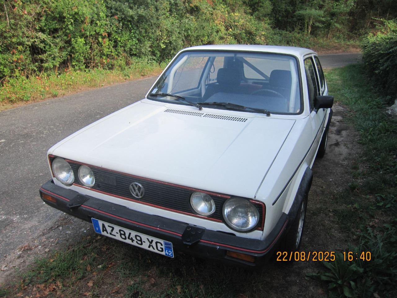VOLKSWAGEN Golf GTI 1600 - 1981 LesAnciennes.com