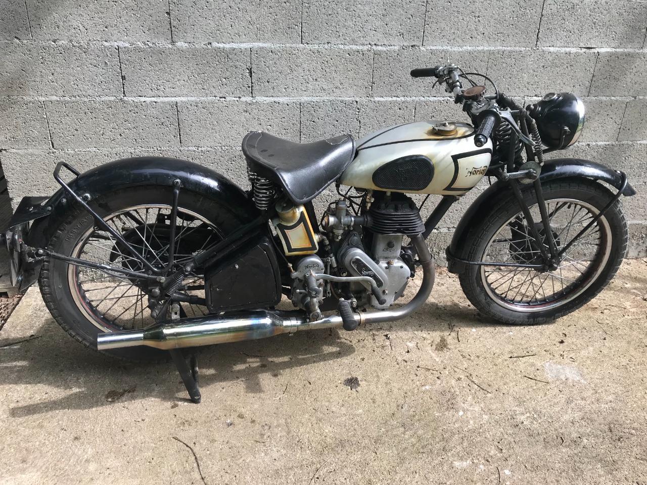 Norton 16H tourisme de 1939 à vendre - moto ancienne de collection ...