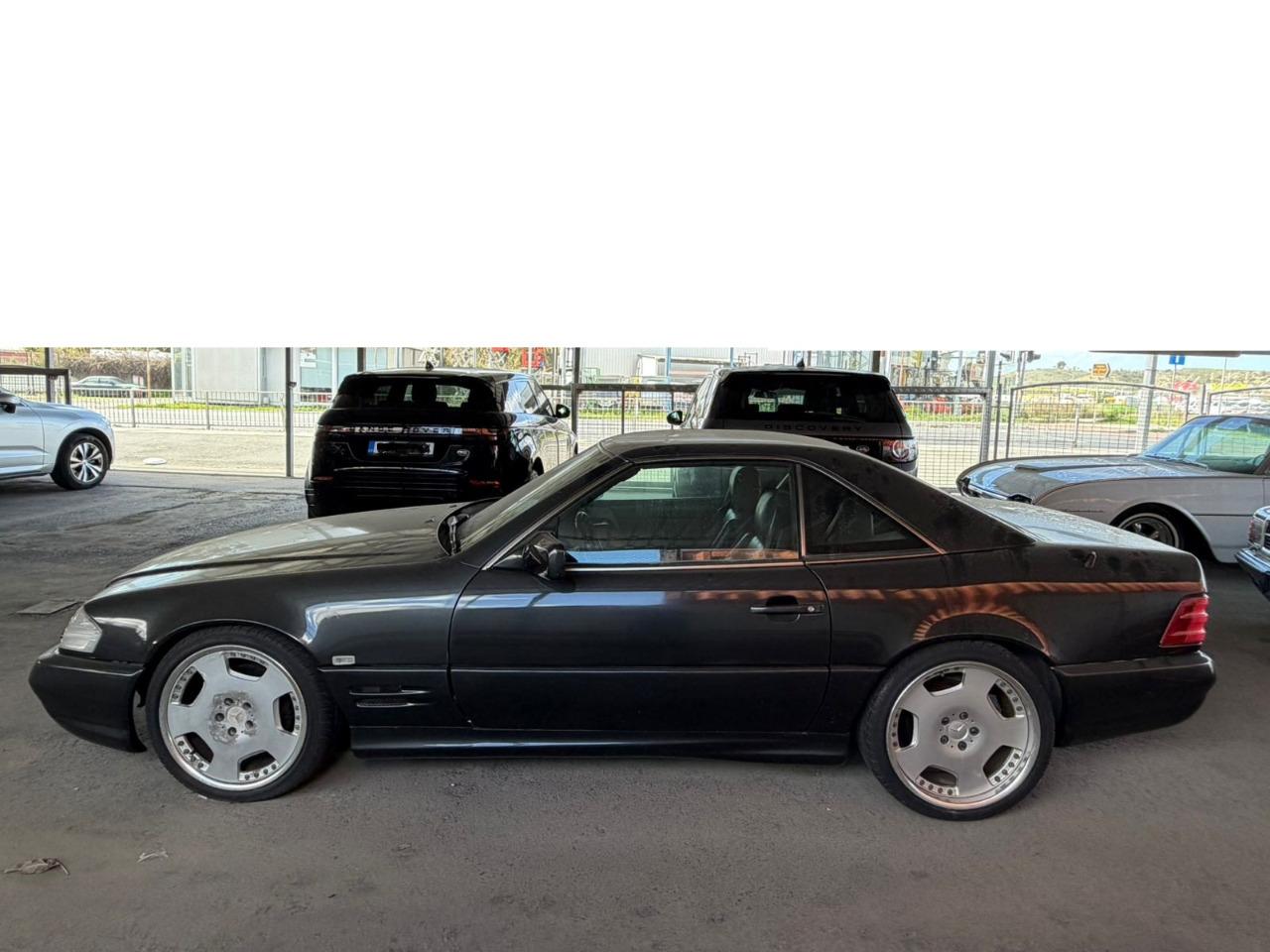 MERCEDES 500 SL Black on BlackBeauty - 1995 LesAnciennes.com