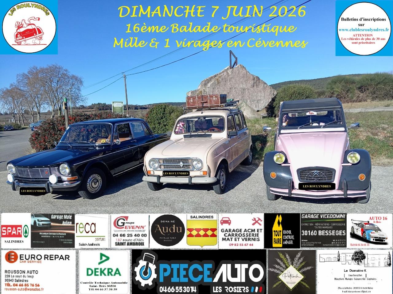 Mille et 1 virages en Cévennes LesAnciennes.com