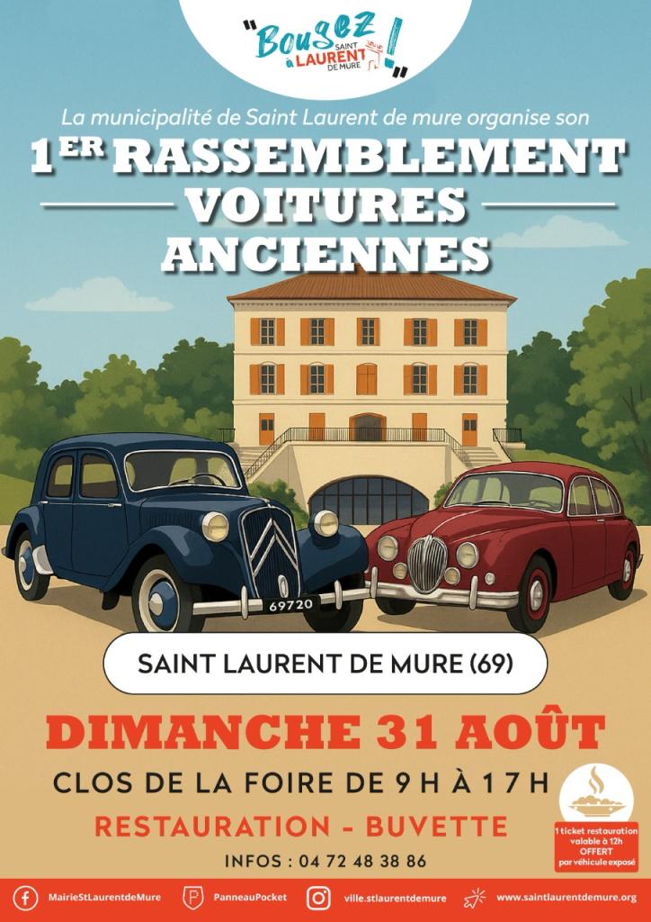 1er rassemblement voitures anciennes LesAnciennes.com