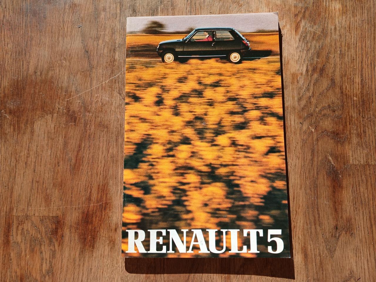 Catalogue gamme RENAULT 5 (R5) 1981 LesAnciennes.com