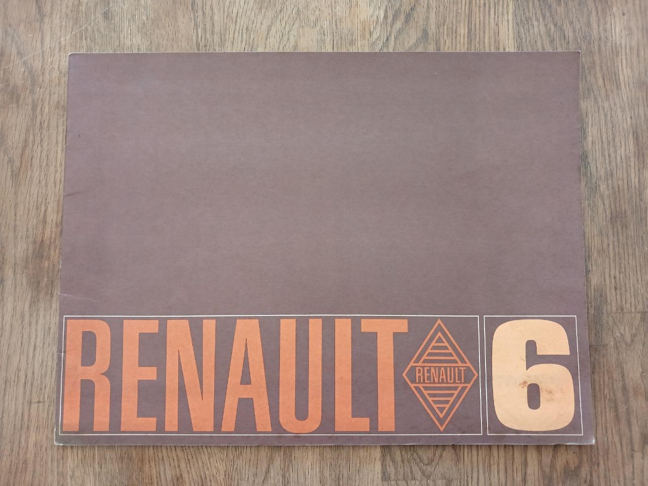 Catalogue gamme RENAULT 6 (R6) série 1 LesAnciennes.com