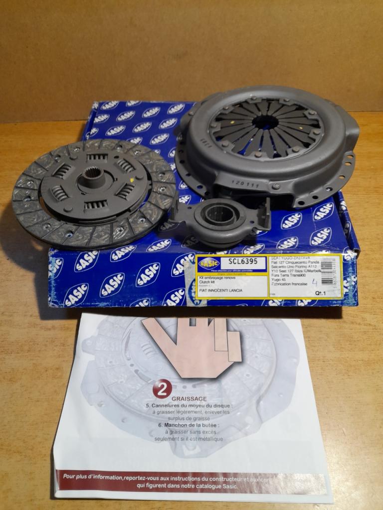 Kit embrayage fiat uno panda SCL6395 LesAnciennes.com