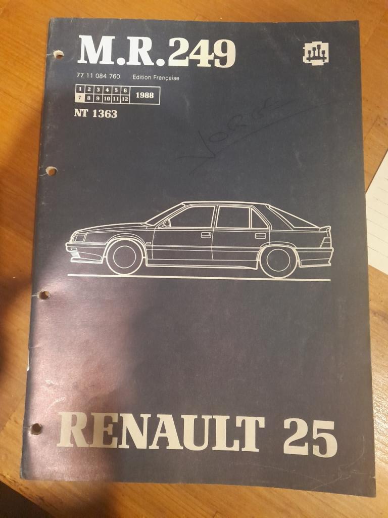 Renault 25 Manuels de Réparations Atelier LesAnciennes.com