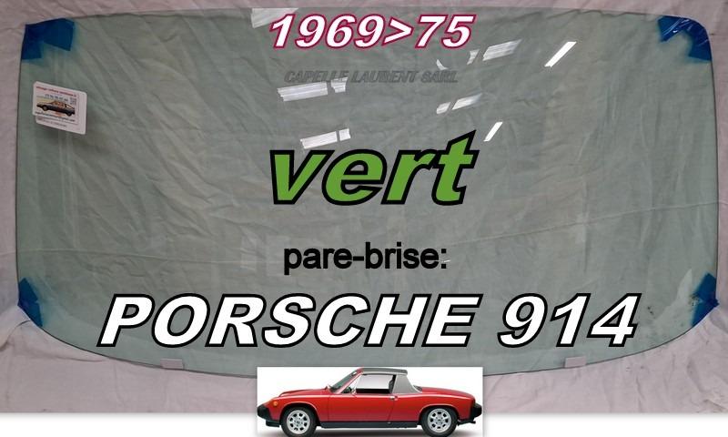 PORSCHE 914 pare-brise neuf LesAnciennes.com