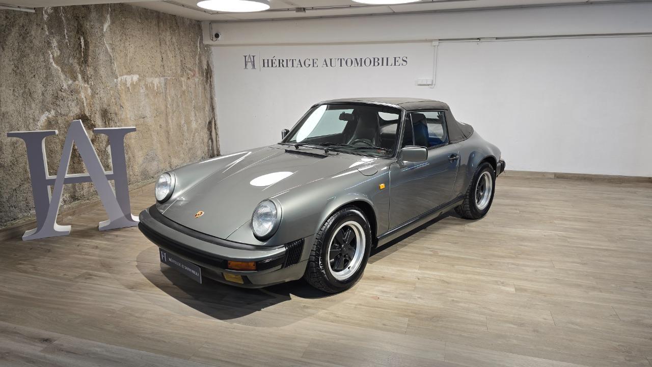 PORSCHE 911 3.2 G50 cabriolet - 1987 LesAnciennes.com