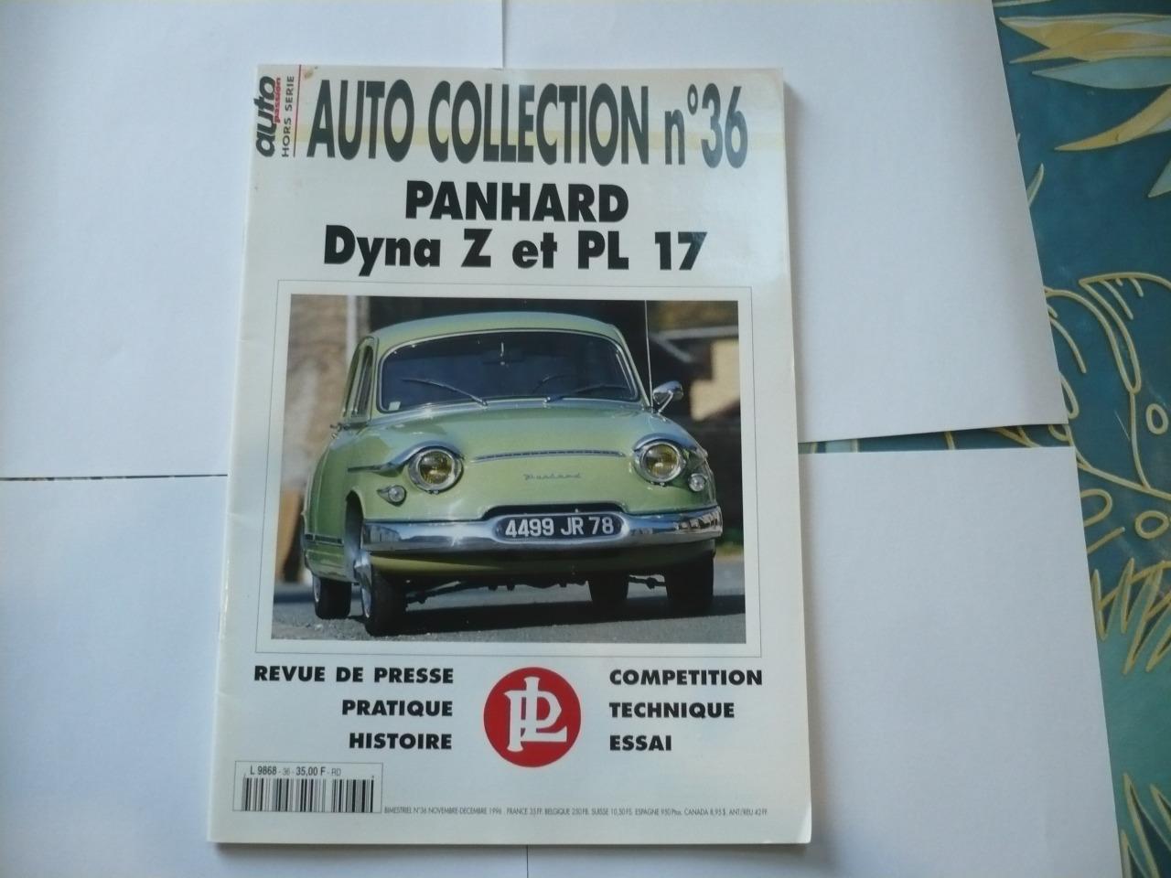 Revue sur la panhard dyna z et pl17 LesAnciennes.com