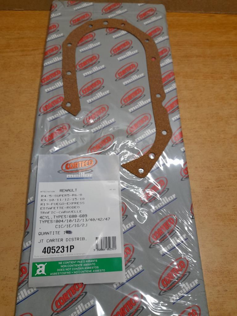 Joint de Carter de Distribution Renault 4 R5 R11 LesAnciennes.com