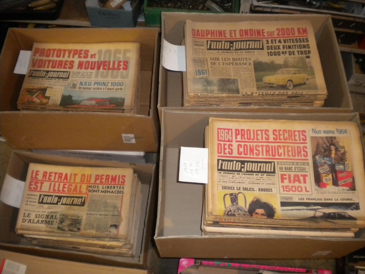 L'auto journal revues de 1952 a 1997 autos LesAnciennes.com