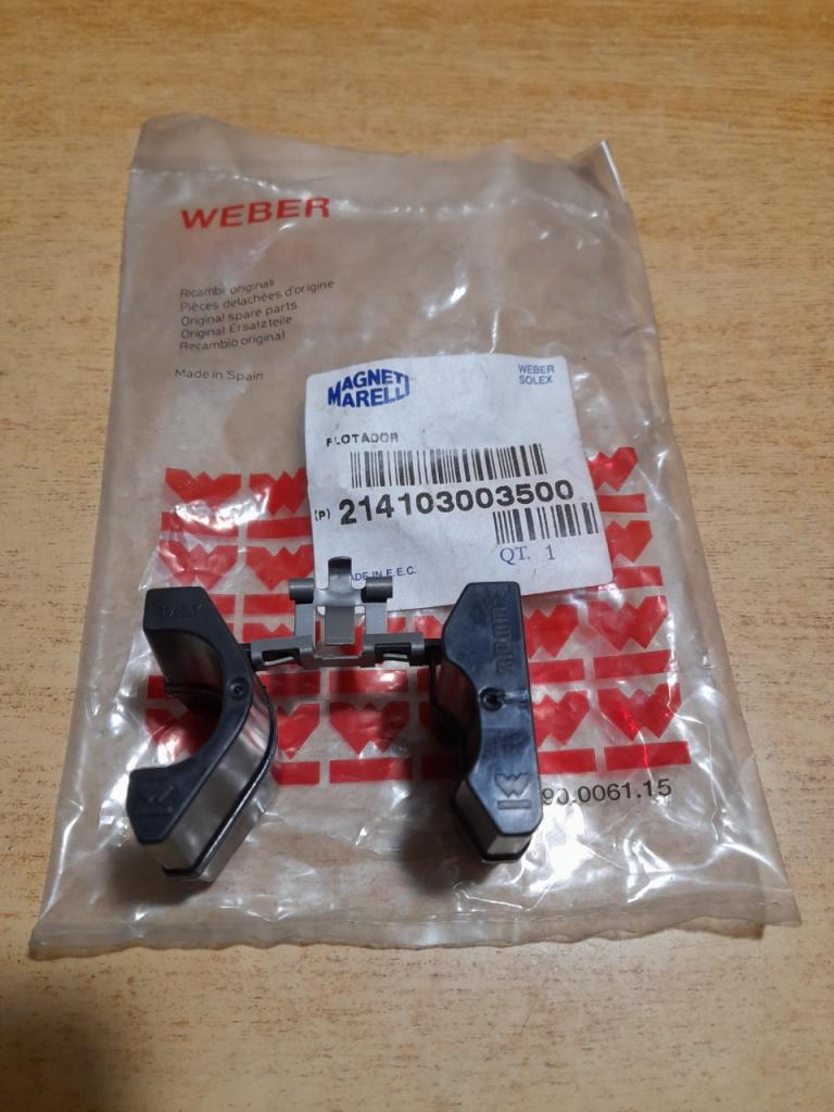 Flotteur carburateur fiat panda weber 32TLF LesAnciennes.com