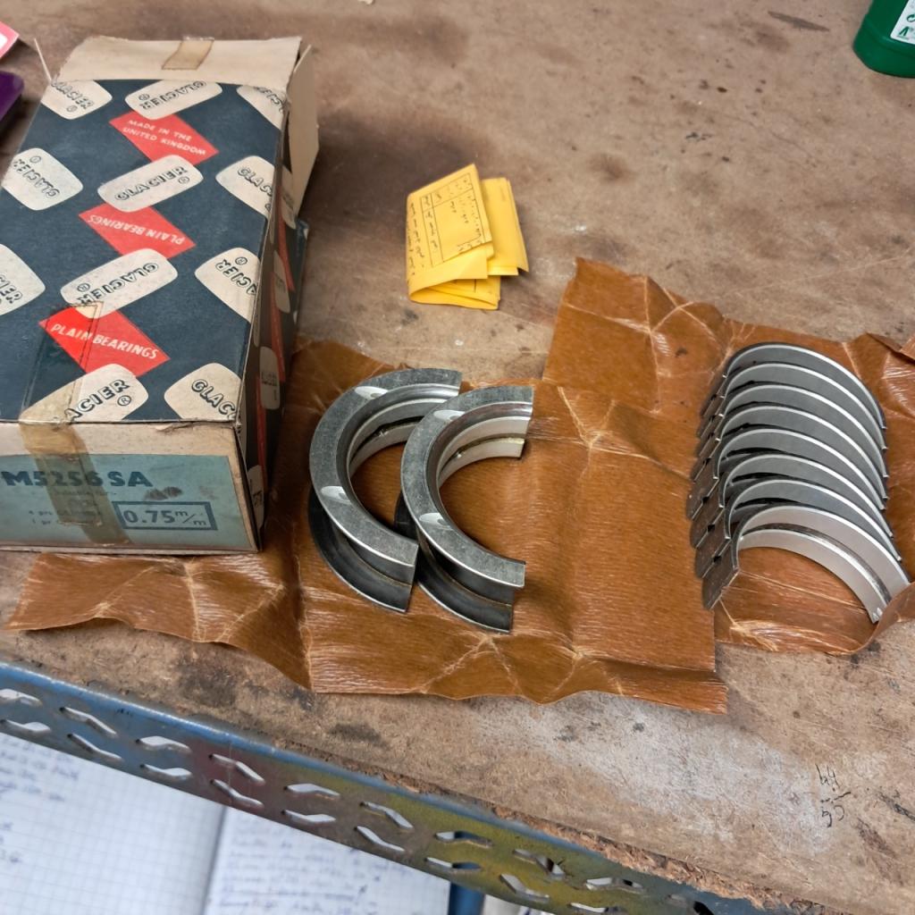 Jeu coussinets m5256 SA OPEL kadett manta... LesAnciennes.com