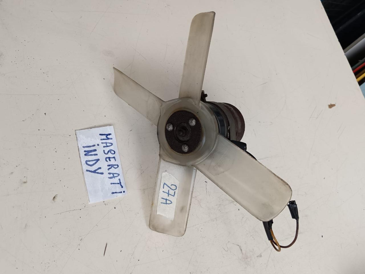 Ventilateurs de radiateur Maserati Indy et Ghibli LesAnciennes.com