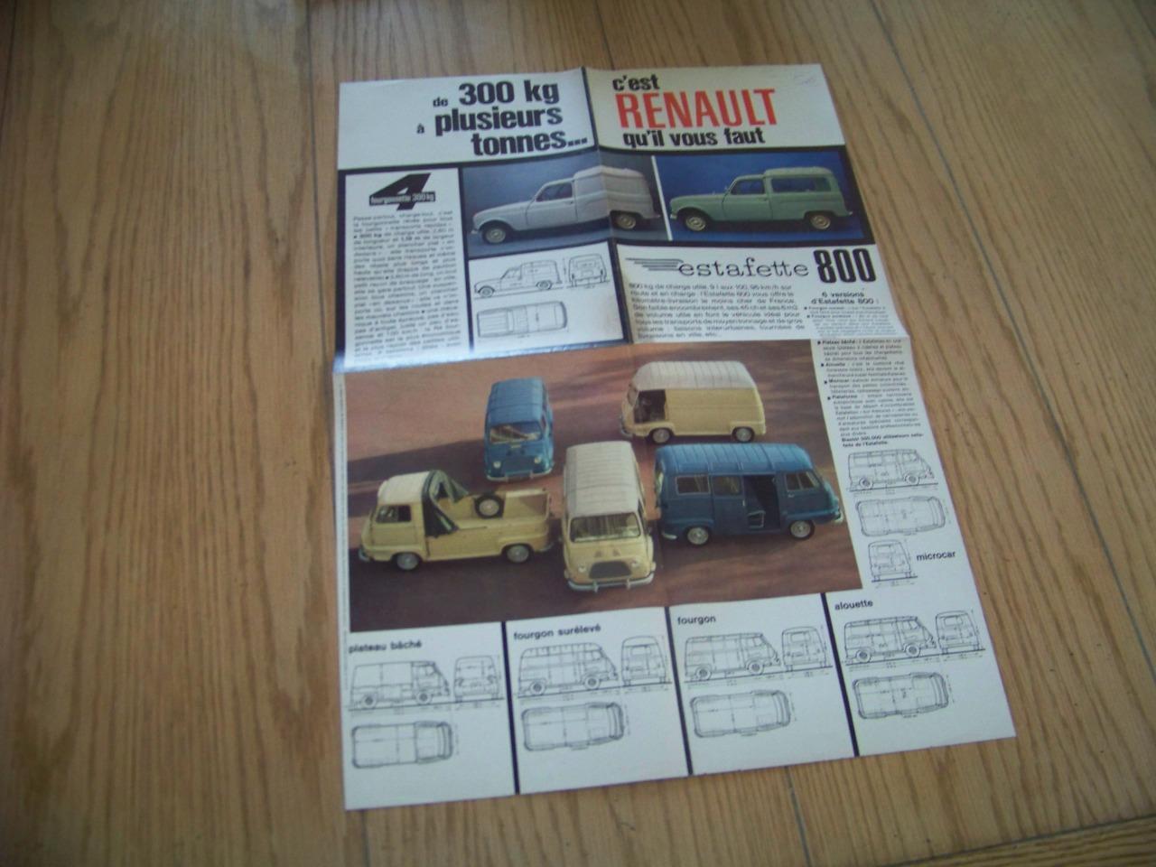 Brochure renault d epoque LesAnciennes.com