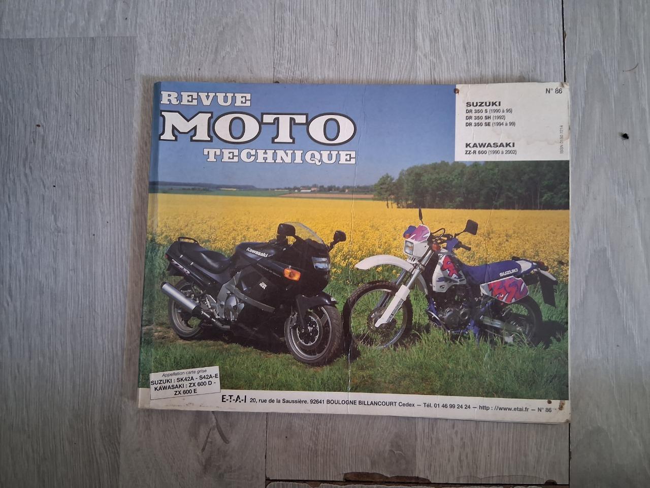 Revue technique suzuki Dr 350 LesAnciennes.com