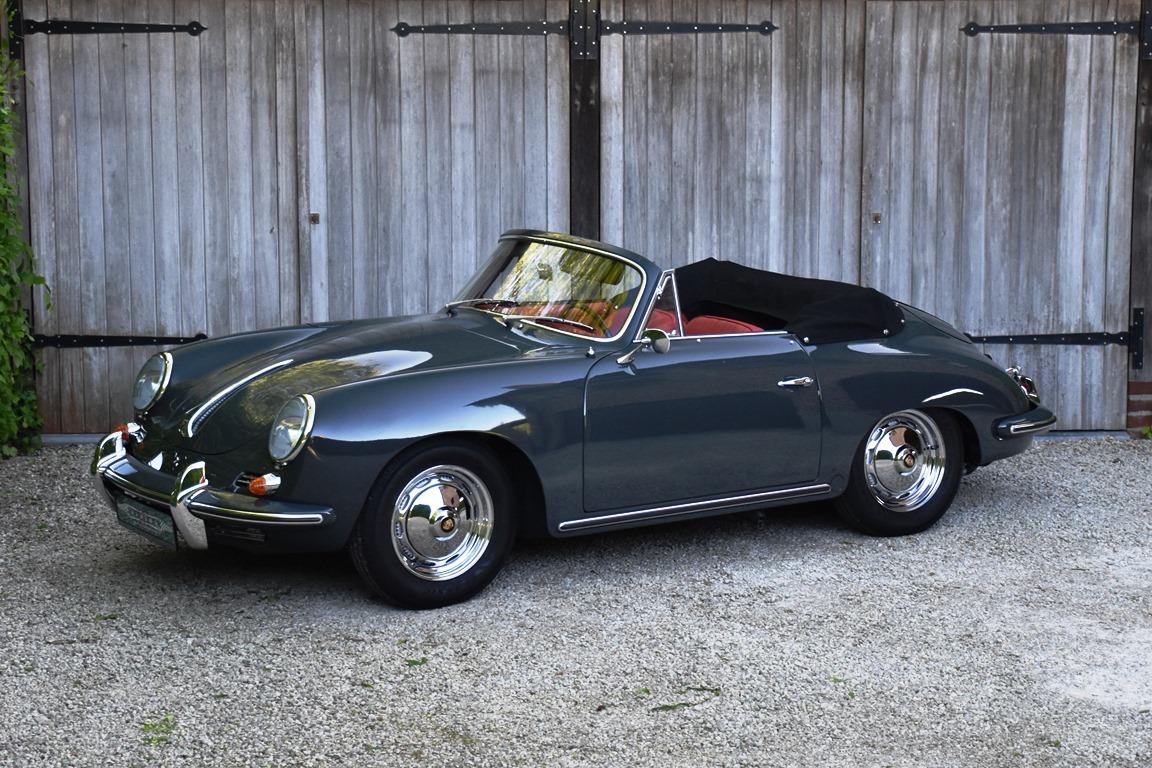 PORSCHE 356 B T6 S.90 Cabriolet - 1962 LesAnciennes.com