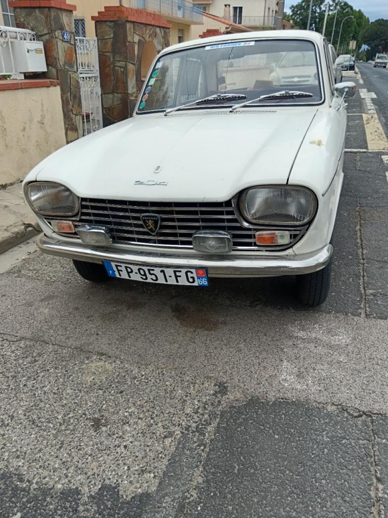 Peugeot 204 Bleue 1967 - Miniature 1/43 Odeon - Série Limitée 504 Pièces