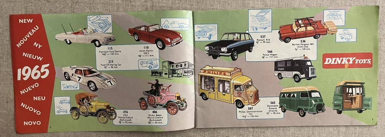 Livret miniatures Dinky 1965 24 pages LesAnciennes.com