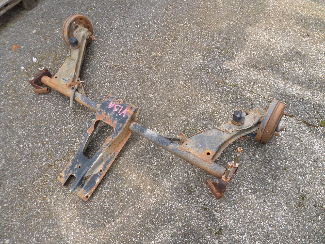 Essieu arrière CITROEN Visa LesAnciennes.com