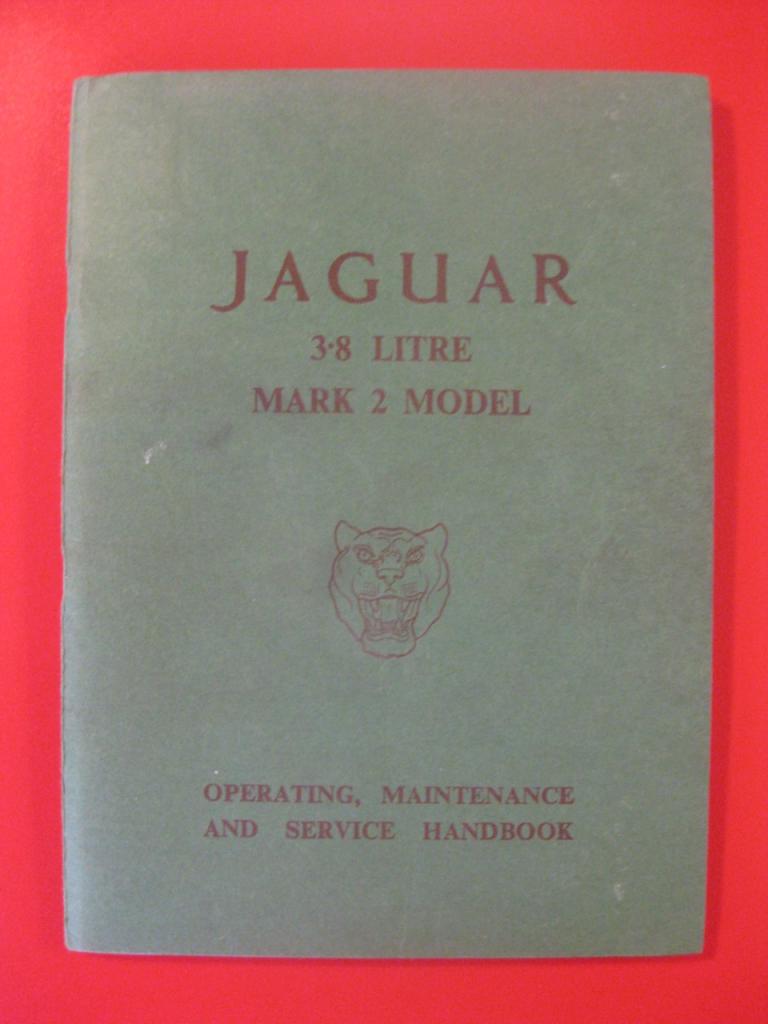 Notice Jaguar MK2 3.8 l. LesAnciennes.com