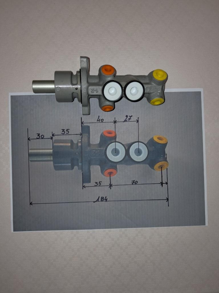 Maitre cylindre pour Renault super5/R9/R11/clio1 LesAnciennes.com