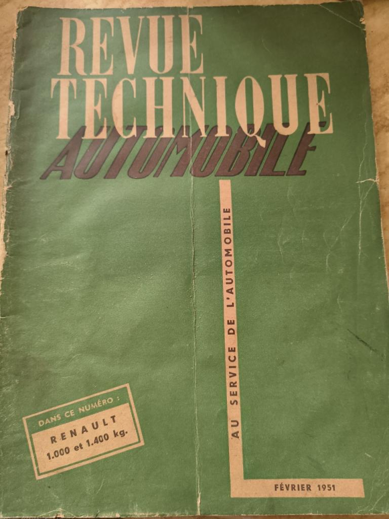 RTA 1951 Renault 1000 &1400 kg LesAnciennes.com