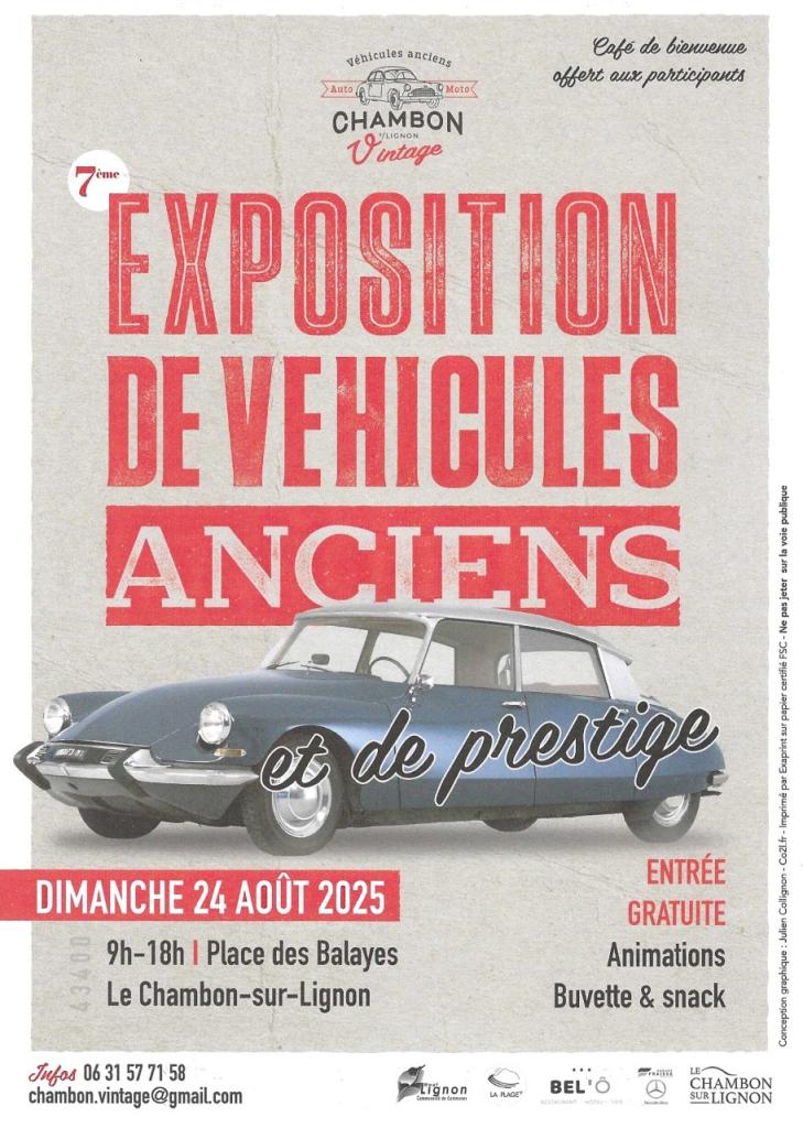 7ème exposition de véhicules anciens et de prestige LesAnciennes.com