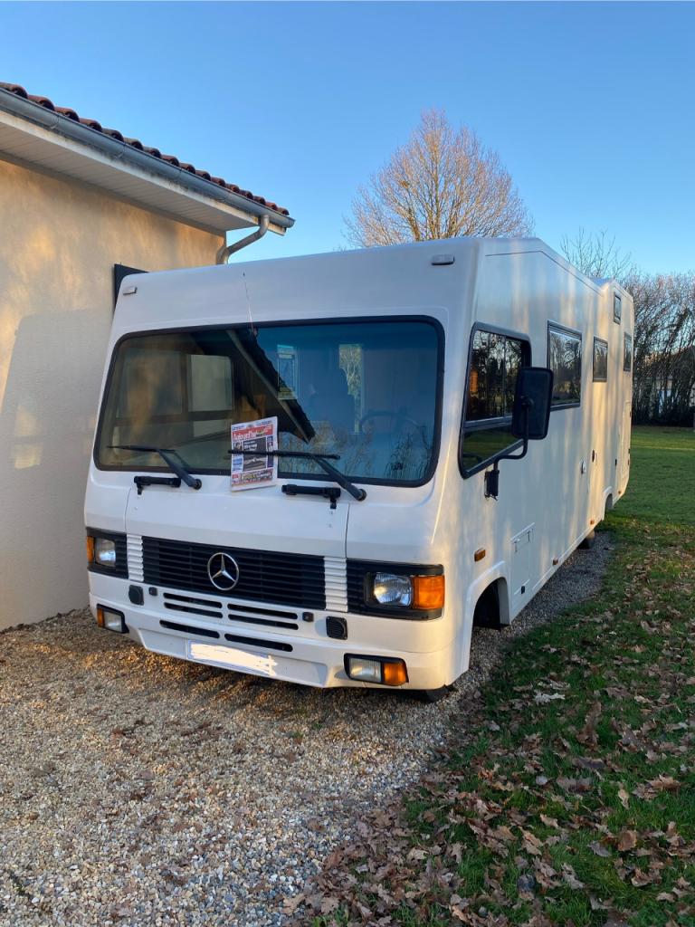 MERCEDES 410 Camping car - 1993 LesAnciennes.com