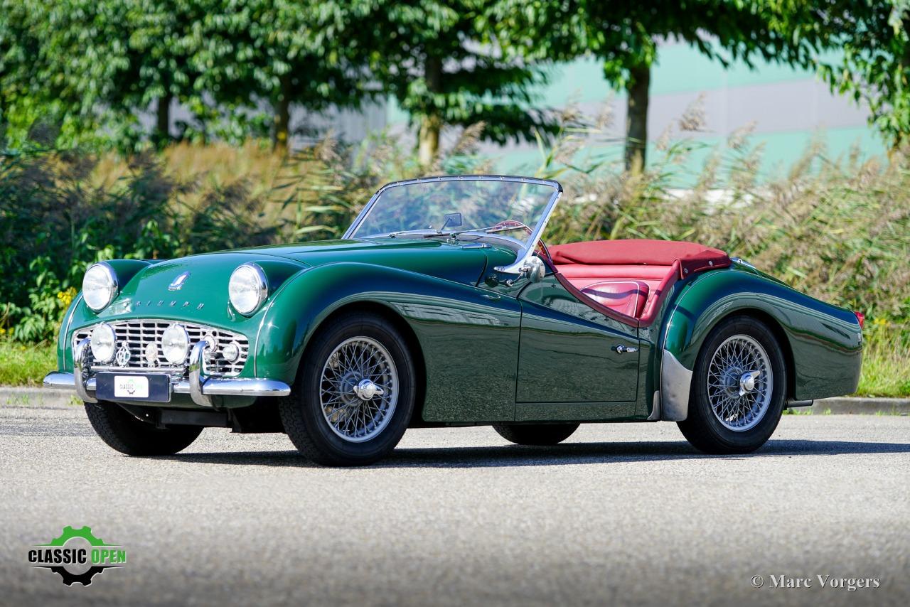 TRIUMPH TR3A Overdrive - 1961 LesAnciennes.com