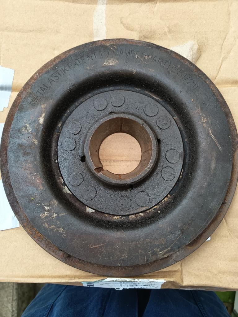 Poulie Damper JAGUAR XK150 LesAnciennes.com