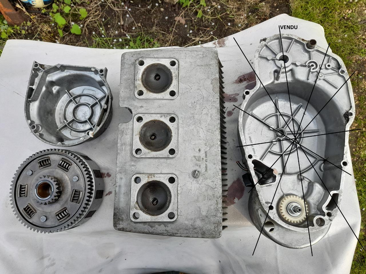 Lot de pièces SUZUKI GT 380 LesAnciennes.com