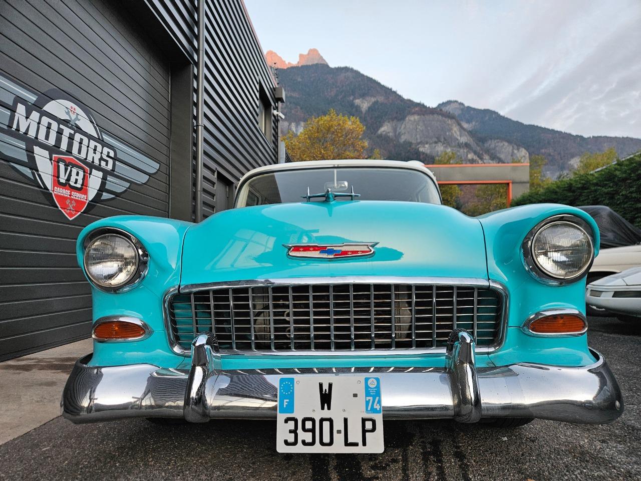 CHEVROLET Bel Air Station wagon - 1955 LesAnciennes.com