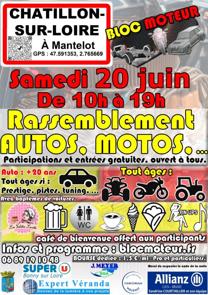 RASSEMBLEMENT (autos, motos, buggy, …) - CHATILLON-SUR-LOIRE LesAnciennes.com