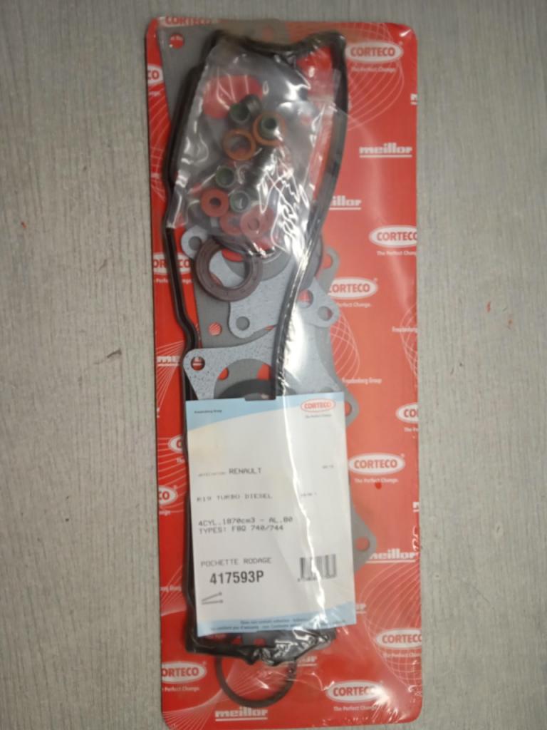 417593P POCHETTE JOINTS RODAGE RENAULT R19 TD LesAnciennes.com