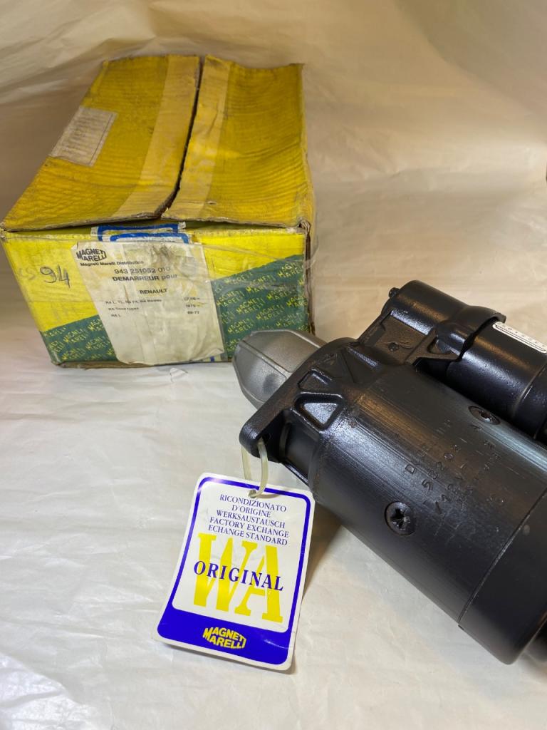 Démarreur Paris Rhône D8E74 moteur Billancourt LesAnciennes.com