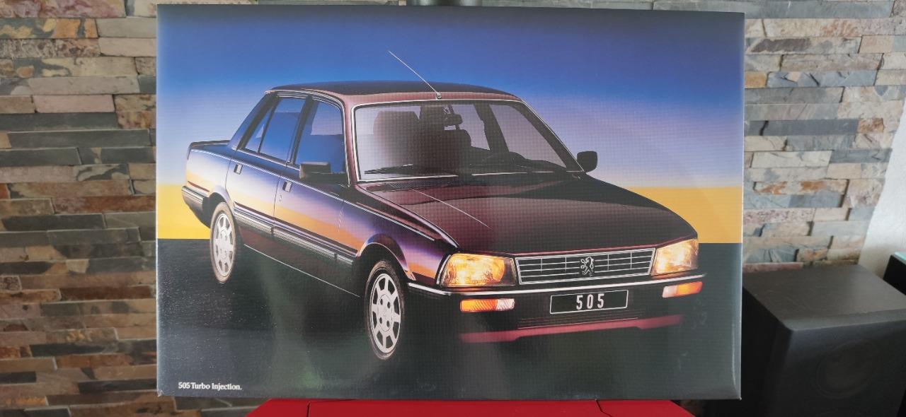 Cadre photo PEUGEOT 505 turbo injection LesAnciennes.com